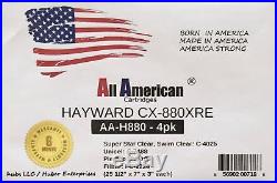 4 PACK Hayward CX880XRE Unicel C-7488 Pleatco PA106 FC1226 Pool Filter Cartridge