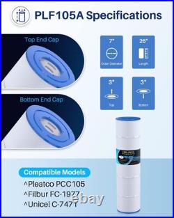 4 PACK POOLPURE PCC105-PAK4 Replaces Pentair CCP420, 178584, Ultral-A6, C-7471 4 PACK POOLPURE PCC105-PAK4 Replaces Pentair CCP420, 178584, Ultral-A6, C-7471