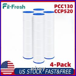 4-PCS CCP520 Pool Filter 520 sq. Ft Replace Pentair R173578 PCC130 Unicel C-7472