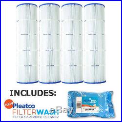 4 PK Pleatco PA106-PAK4 Filter Cartridge Hayward SwimClear with 1x Filter Wash