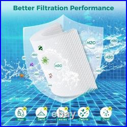4-Pack CCP320 / PCC80 Pool Filter Cartridge Replacement for Clean & Clear Plus