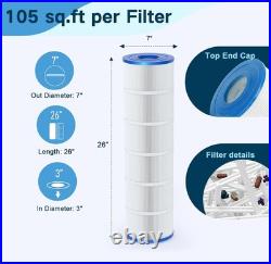 4-Pack CCP420 Pool Filter Cartridges Compatible with Pentair Clean & Clear Plus
