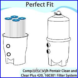 4-Pack CCP420 Pool Filter For Pentair Clean & Clear Plus 420- R173576 PCC105