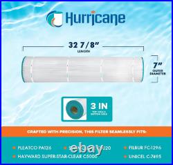 4 Pack HF7495-04 Advanced Pool Filter Cartridge Replacement for PA126, Unicel