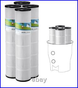 4-Pack PCC130 Pool Filters for Pentair CCP520 Clean & Clear Plus 520 520sqft 4-Pack PCC130 Pool Filters for Pentair CCP520 Clean & Clear Plus 520 520sqft
