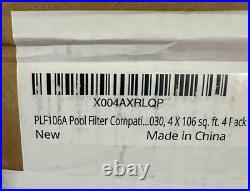 4-Pack PLF106A Pool Filter Replaces for Hayward CX880XRE Pleatco PA106-PAK4 4-Pack PLF106A Pool Filter Replaces for Hayward CX880XRE Pleatco PA106-PAK4
