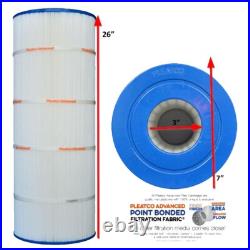 (4 Pack) Pleatco PCC105 For Pentair Clean & Clear Plus 420 Pool Filter FC-1977