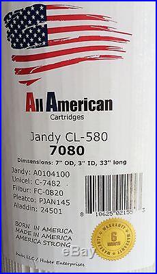 4 pack Jandy CL-580 Unicel C-7482 OEM A0104100 Filbur FC-0820 Filter Cartridge