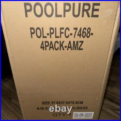 4 x POOLPURE C-7468 Filter Replaces Jandy CL 460, CV460, PJAN115, Ultral-A9