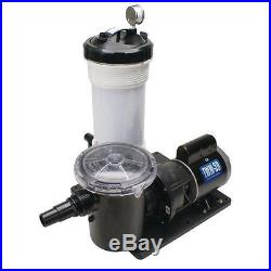 520-4010 Waterway TWM 50 sq. Ft. Above Ground Cartridge Filter 1HP Pump With Tra