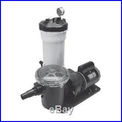 520-4010 Waterway TWM 50 sq. Ft. Above Ground Cartridge Filter 1HP Pump With Tra