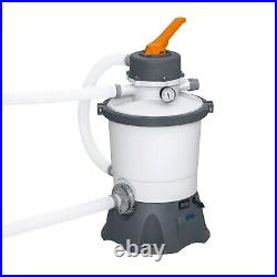 58516E Flowclear 800 Gallon Sand Filter Pump for Above Ground Pools