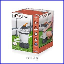 58516E Flowclear 800 Gallon Sand Filter Pump for Above Ground Pools