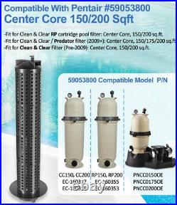 59053800 Center Core For Clean & Clear 150 175 200 sq. Ft. Cartridge Pool Filter 59053800 Center Core For Clean & Clear 150 175 200 sq. Ft. Cartridge Pool Filter