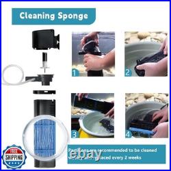 600GPH Pool Filter, UV Sterilzer for 300-1000 Gallon Swimming Pool, Small Poo 600GPH Pool Filter, UV Sterilzer for 300-1000 Gallon Swimming Pool, Small Poo
