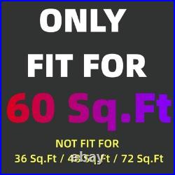 60 Sq. Ft DE Grid Pool Filter Easy Clean, Lightweight Design, 90-Day Return