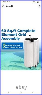 60 Sq Ft Filter Grid Assembly with Air Bleed for FNSP60 EC-180009 D. E. Pool Filter 60 Sq Ft Filter Grid Assembly with Air Bleed for FNSP60 EC-180009 D. E. Pool Filter