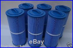 6 PACK POOL/SPA FILTER FITUnicel 5CH-352, FC-0196, PPM35SC-F2M ANTIMICROBIAL BLUE