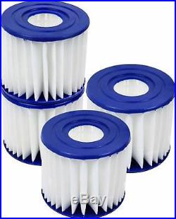 6 Pack Type D Replacement Pool Filter Cartridges W Build-in Chlorinator USA MADE
