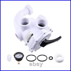 6-Way Multi-Port Valve for Pentair Quad DE QUAD100 Filter 261055 ABS