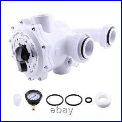 6-Way Multi-Port Valve for Pentair Quad DE QUAD100 Filter 261055 ABS