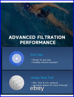 AQUALTRA Pool Filter Replaces CC200, C-9419, PAP200, R173217, FC-0688, 200 sq ft AQUALTRA Pool Filter Replaces CC200, C-9419, PAP200, R173217, FC-0688, 200 sq ft