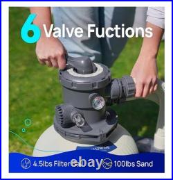 AQUASTRONG 16in Sand Filter Pump for Above Ground Pool SFPV160T Read AQUASTRONG 16in Sand Filter Pump for Above Ground Pool SFPV160T Read