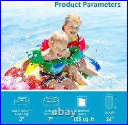 AQUA CREST Pool Filter Replacement for Pentair CCP420, PCC105-PAK4 (4) AQUA CREST Pool Filter Replacement for Pentair CCP420, PCC105-PAK4 (4)