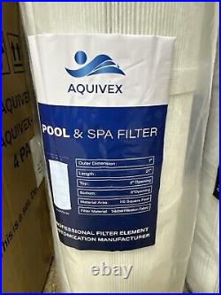 AQUIVEX CL460 Pool Filter Cartridge 4 Pack Compatible Jandy Unicel PJAN115 7894