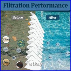 AUXDEE PCC130 Swimming Pool Filter Cartridges Unicel C-7472 CCP520 4 PACK