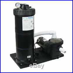 Above Ground 1.5 HP 100Sq Ft Cartridge Filter System with Element FREE SHIPPING