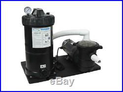 Above Ground 1.5 HP 75 Sq Ft Cartridge Filter System withElement FREE SHIPPING