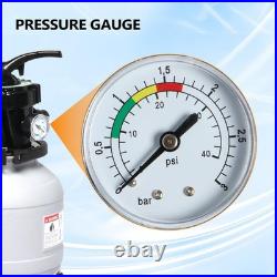 Above Ground 24H Timer Sand Pool Filter 10in Tank with 1/3HP Pump 115V 2087GPH