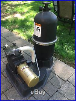 Above Ground Pool Filter and Motor