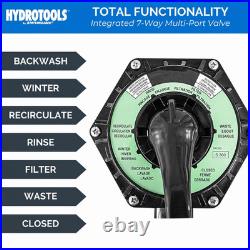 Above Ground Swimline Pool Sand Filter System with Dual Speed Pump Choose Size