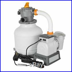 Above Ground Swimming Pool Flowclear Sand Filter System 2200 Gallon Pump 58500E