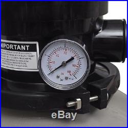 Above Ground Swimming Pool Pump 4500GPH 14 Sand Filter / 1.5HP intex compatible