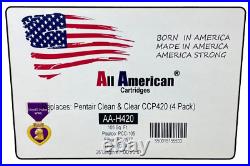All American AA-H420 4 Pack, Pentair Clean and Clear Plus 420, Unicel C-7471