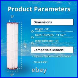 AquaStar PF35000 Replacement Cartridge Pipeline Inline Filter for PLF35000 AquaStar PF35000 Replacement Cartridge Pipeline Inline Filter for PLF35000