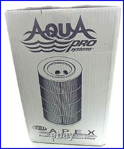 Aquapro 62555-001 Apex Replacement Filter Cartridge Element for APF125PRO