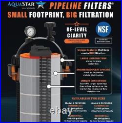 Aquastar Swimming Pool Cartridge Filter Pipeline PLF35000