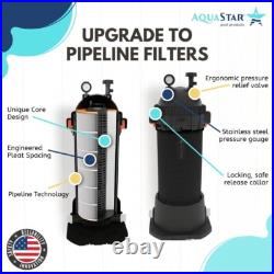 Aquastar Swimming Pool Cartridge Filter Pipeline PLF35000