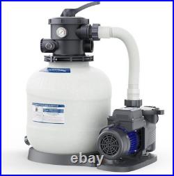 Aquastrong 14in Sand Filter Pump 2/3 HP 3000 GPH with Timer for Above #R04 Aquastrong 14in Sand Filter Pump 2/3 HP 3000 GPH with Timer for Above #R04