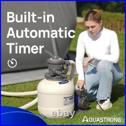 Aquastrong 14in Sand Filter Pump 2/3 HP 3000 GPH with Timer for Above #R04 Aquastrong 14in Sand Filter Pump 2/3 HP 3000 GPH with Timer for Above #R04