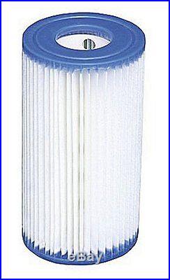 BESTWAY SWIMMING POOL A/C FILTER PUMP REPLACEMENT CARTRIDGE 6 PACK FOR INTEX