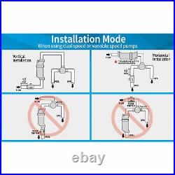 BLUE WORKS BLH30 Salt Water Pool Chlorinator System, 25k Gal, White(Open Box)