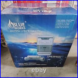 BLUE WORKS Chlorinator Salt Water Pool Chlorine Generator System, 30,000 Gallons