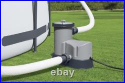 BestWay Flowclear 1500 Gallon Above Ground Swimming Pool Filter Pump 58704E