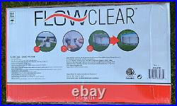 BestWay Flowclear 1500 Gallon Above Ground Swimming Pool Sand Filter Pump
