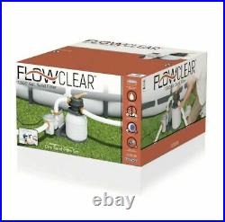 BestWay Flowclear 1500 Gallon GPH Swimming Pool Sand Filter Pump 58663E NEW